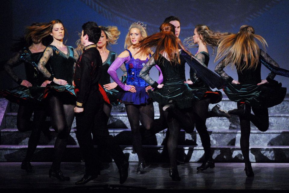 Dancer Chloey Turner performs with Riverdance at the Fox Theatre, Detroit. Photo: Paul Warner/Getty Images