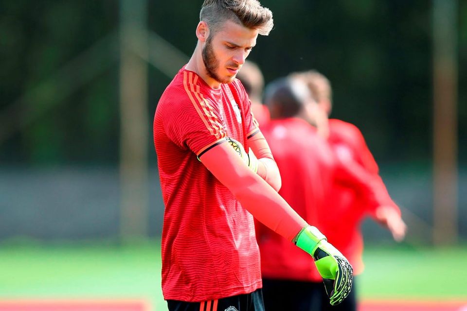 David De Gea's future at Manchester United is unclear