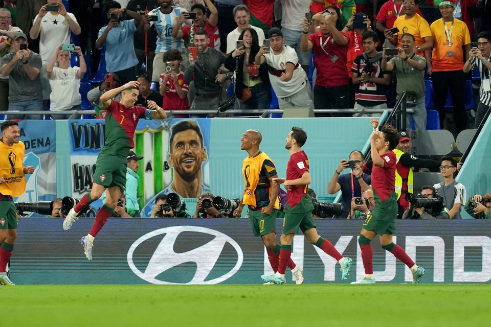 Ronaldo makes World Cup history, Portugal beats Ghana 3-2