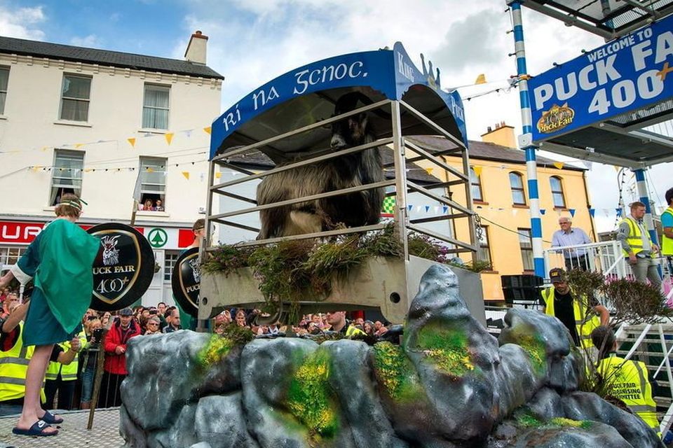 Killorglin's Puck Fair is one of the many festivals taking place in Kerry in 2023.