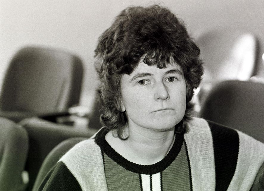 Joanne Hayes at the Kerry Babies Tribunal in 1985. She was wrongly accused of the murder of Baby John. Photo: Eamonn Farrell/RollingNews.ie