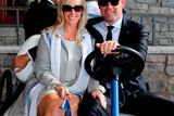 thumbnail: Caroline Harrington and vice-captain Padraig Harrington of Europe attend the 2016 Ryder Cup Opening Ceremony at Hazeltine National Golf Club on September 29, 2016 in Chaska, Minnesota.  (Photo by David Cannon/Getty Images)