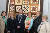 thumbnail: Cathaoirleach of Enniscorthy Municipal District, Cllr Aidan Browne, pictured with some of the ICA members in attendance at the launch.