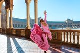 thumbnail: Flamenco dancer performing outdoors in Spain