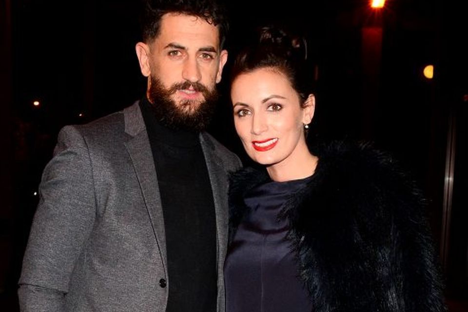 Louise Duffy and fiance Paul Galvin