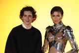 thumbnail: Timothee Chalamet and Zendaya star in the sequel to the sci-fi epic (Jordan Pettitt/PA)