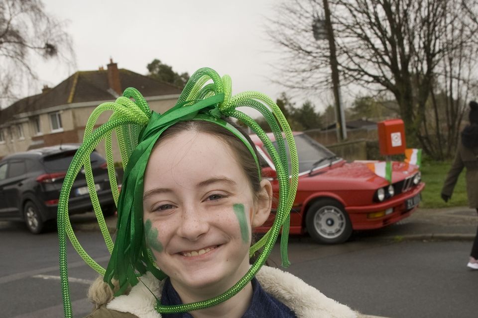 Taylor O' Connell at the Arklow parade.