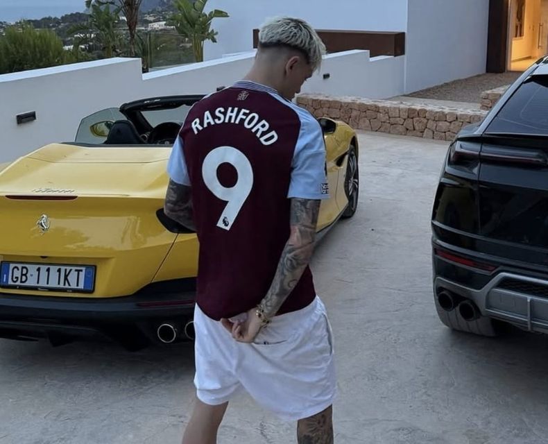 Alejandro Garnacho appeared to send both Manchester United and the club’s fans a clear message. Photo: Instagram