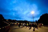 thumbnail: Big crowds attended this year's Inistioge Darkness Into Light dawn walk. 