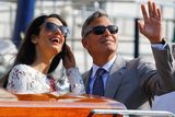 thumbnail: George Clooney and his wife Amal Alamuddin