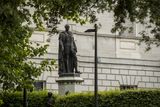 thumbnail: The statue of Albert is now almost completely enclosed by a hedge. Photo: Douglas O'Connor