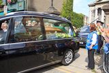 thumbnail: The funeral of Brendan Grace in the Liberties in Dublin.
(Photo: Mark Condren)