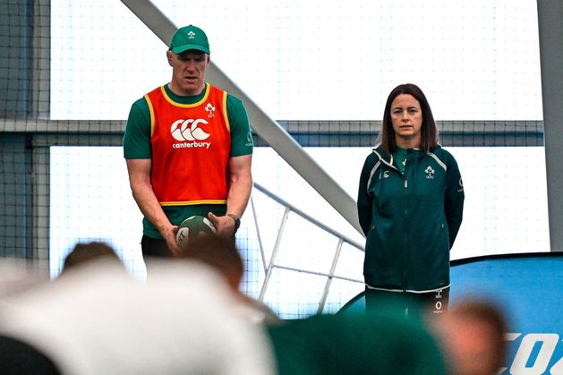 Paul O’Connell pleased Irish players have Caroline Currid to call on
