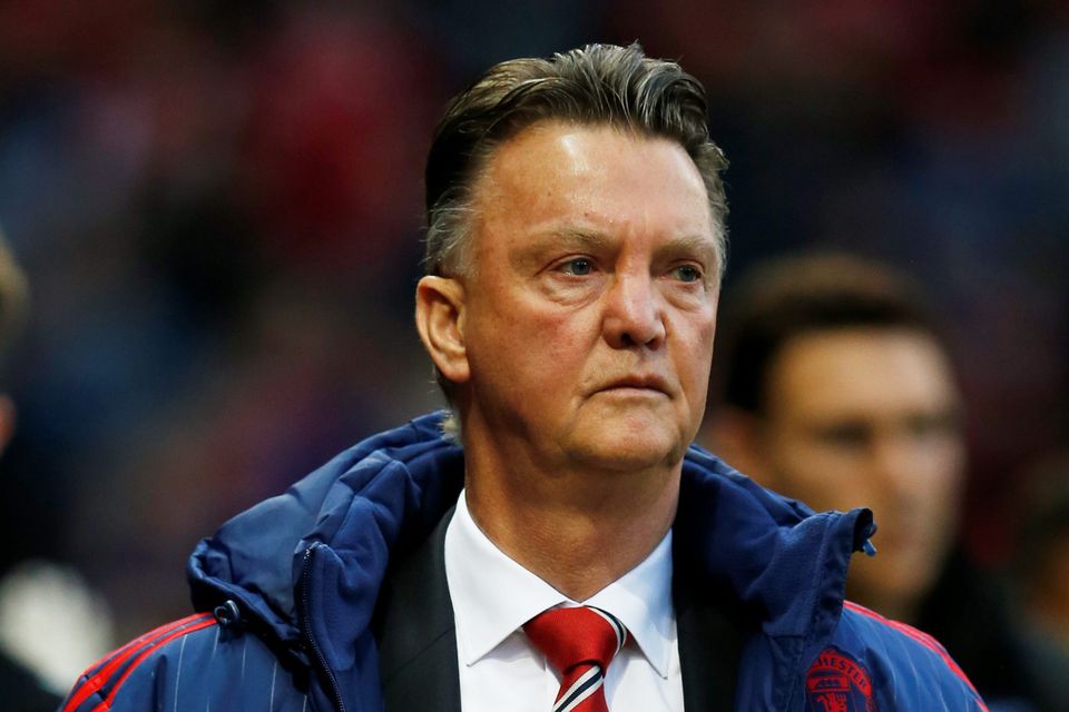 Manchester United manager Louis van Gaal Photo: Reuters