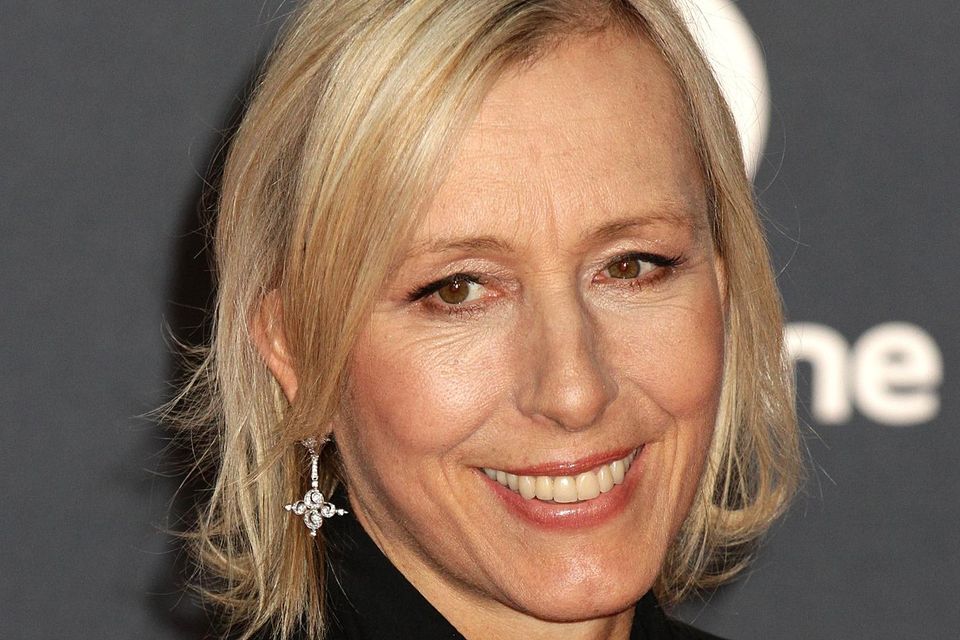 Martina Navratilova ‘cancer free’ after fearing she would not see next Christmas (PA)