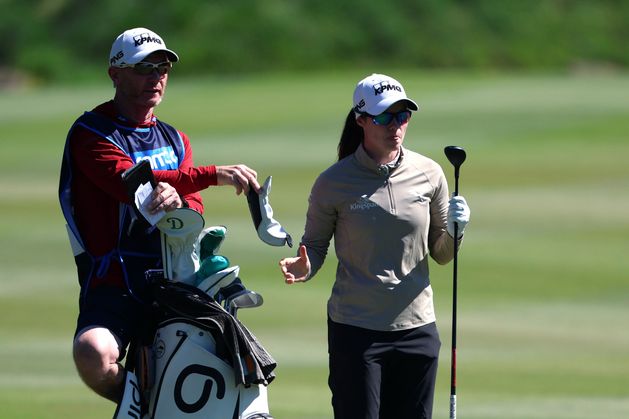 Leona Maguire beats Las Vegas winds to contend for $4million Aramco Championship