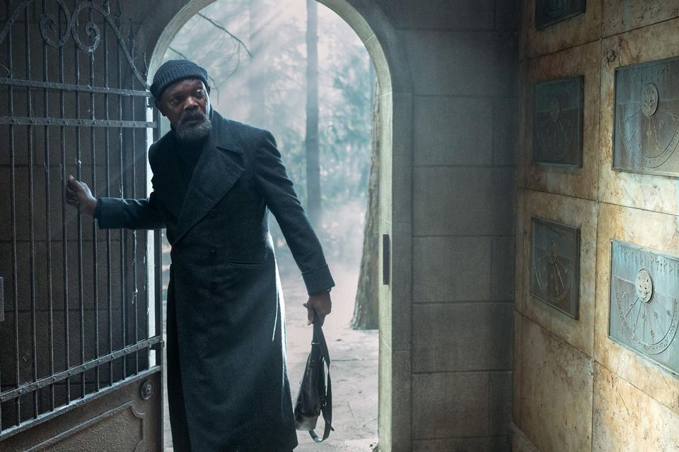 Samuel L Jackson as Nick Fury in Marvel Studios' Secret Invasion exclusively on Disney+. Photo by Des Willie. © 2023 Marvel