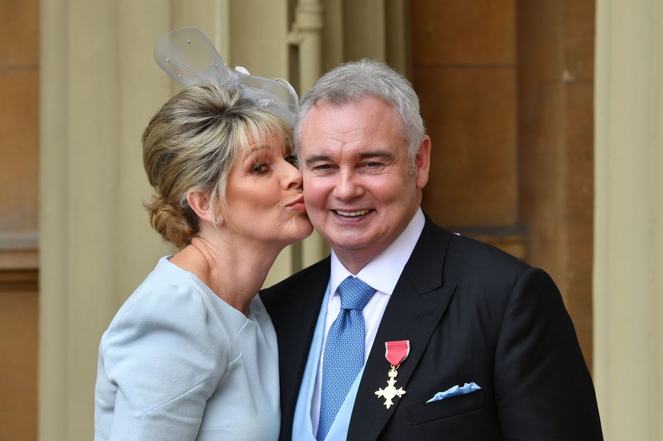 Eamonn Holmes with his wife Ruth Langsford (John Stillwell/PA)