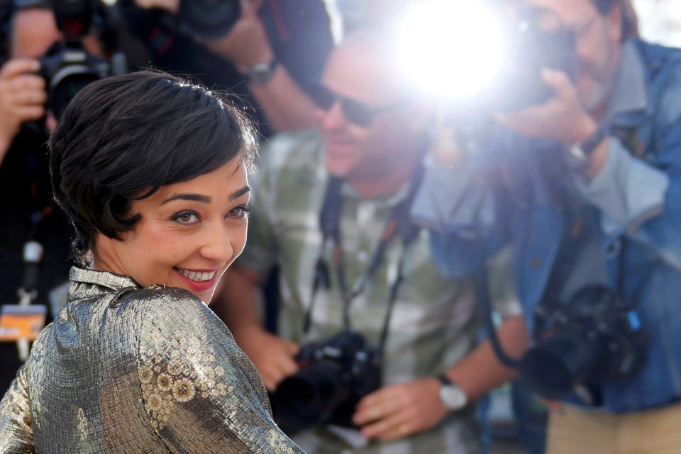 Red carpet: Ruth Negga poses during a photocall for the film Loving in competition at the 69th Cannes Film Festival