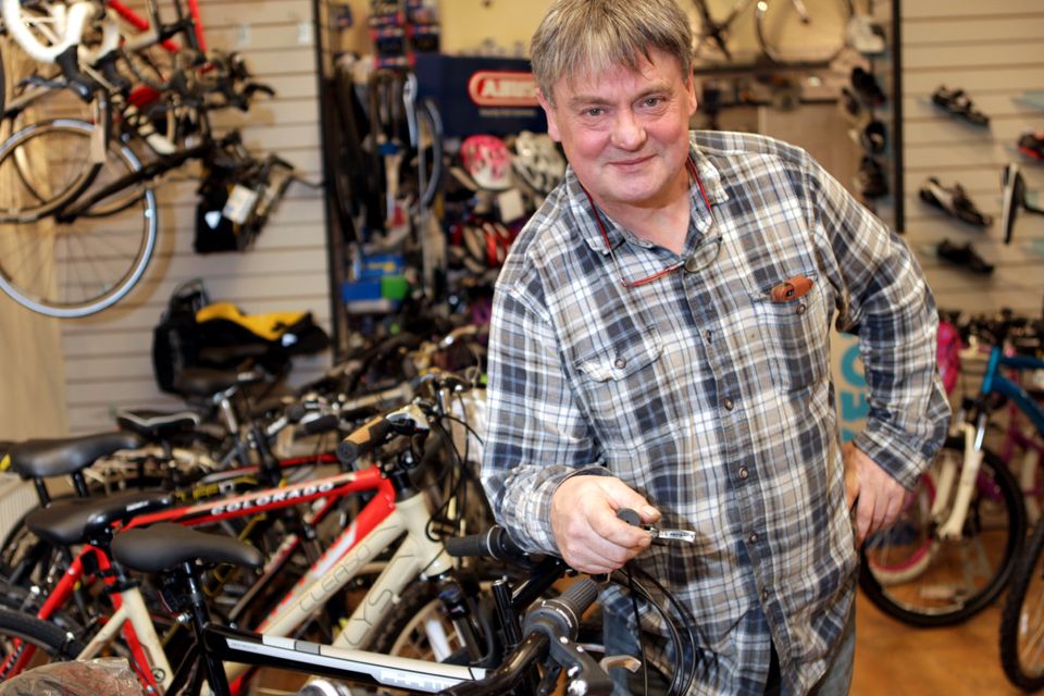 Independent bike sale shop