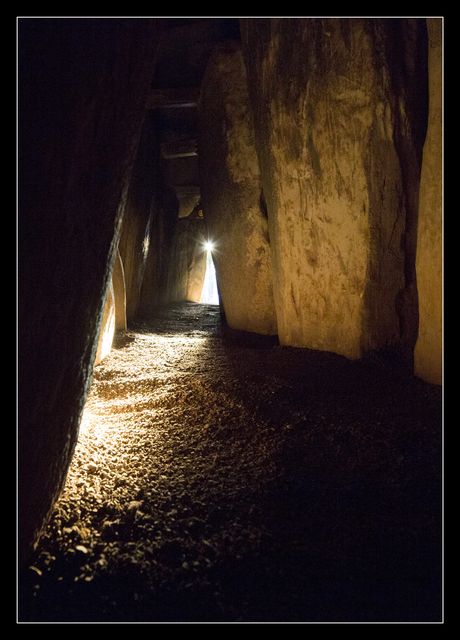 The Newgrange Winter Solstic yesterday morning.
Picture By David Conachy.  21/12/2013