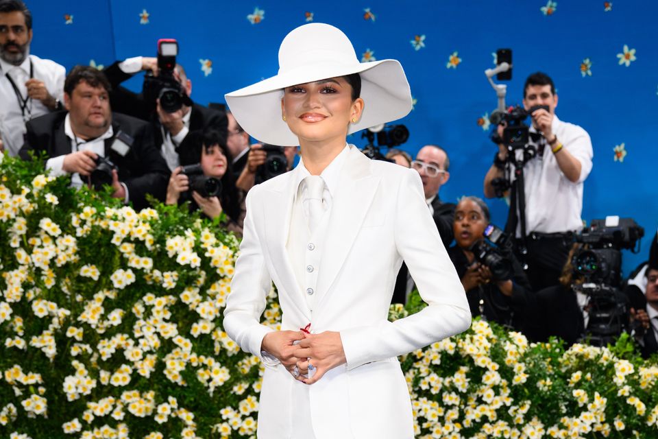 Zendaya attending the Met Gala 2025 in New York (Matt Crossick/PA)