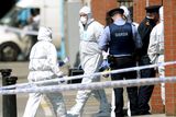 thumbnail: Gardai forensics at scene of shooting