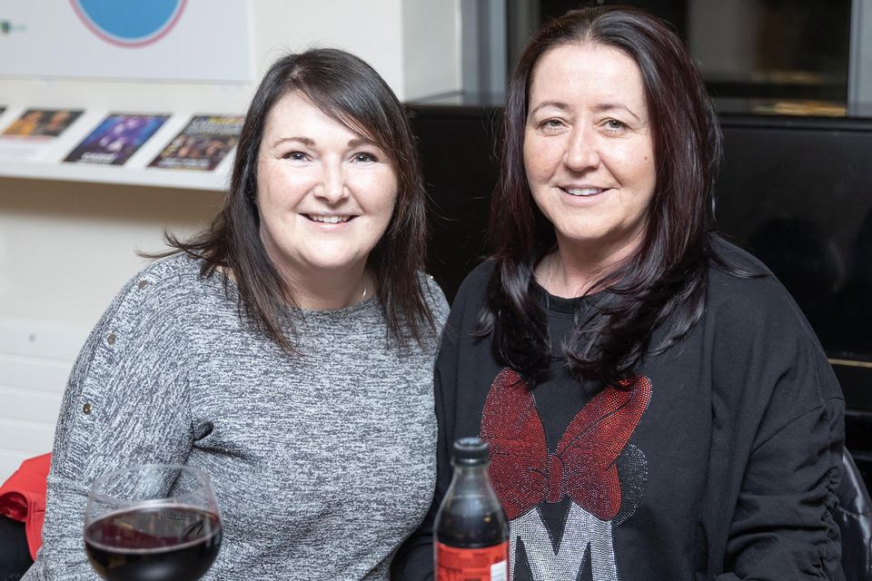 Linda Golden and Sheila Higgins attended 'A Night for Stan' at the Hawk's Well.