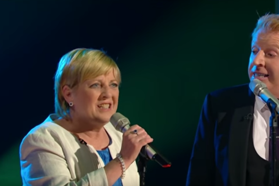 Anne Herlihy performed Both Sides Now with her hero Tommy Fleming