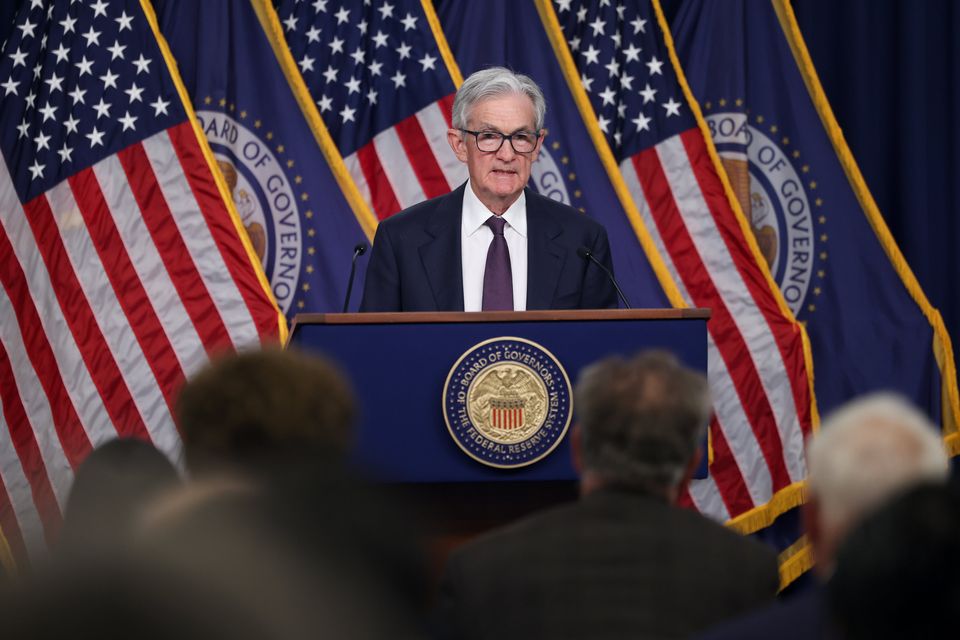 Fed chair Jerome Powell. Photo: Bloomberg