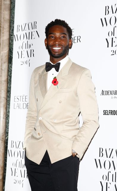 Tinie Tempah attends the Harpers Bazaar Women of the Year awards at Claridge's Hotel