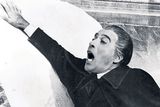 thumbnail: Christopher Lee playing Mr Stoker's most famous creation, Dracula.
