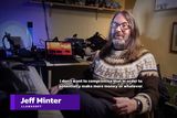 thumbnail: Jeff Minter in one of the video interviews