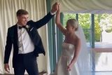 thumbnail: Garry Ringrose and bride Ellen Beirne