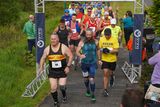 thumbnail: Runners taking off at the start of the Kerry 50km Ultra on Saturday morning in Tralee. Photo by Mark O'Sullivan. 