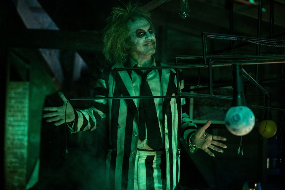Michael Keaton reprises the role that made him famous in Beetlejuice Beetlejuice