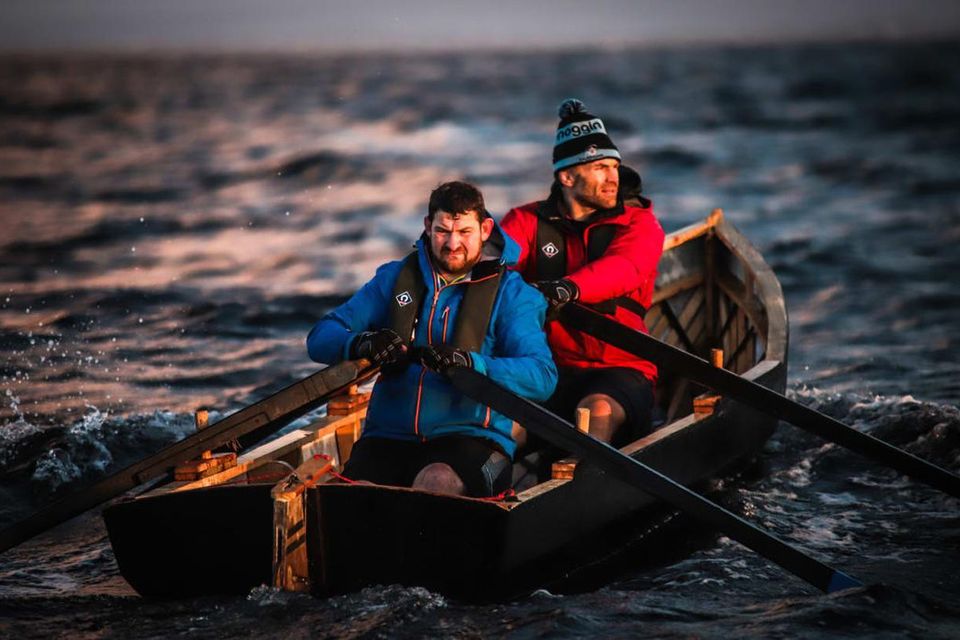 Damian Browne Irishman rowing from New York to Galway alone is