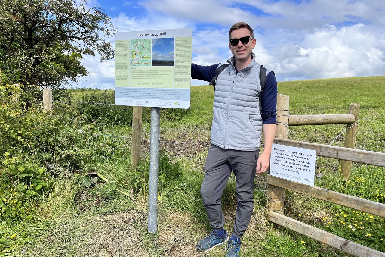 Talking health and nutrition on Dohern Loop in South Sligo with ...