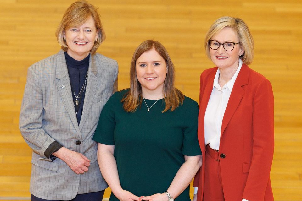 Image includes left to right: MEP Deirdre Clune, Cllr. Avril Cronin and EU Commissioner Mairead McGuinness.
