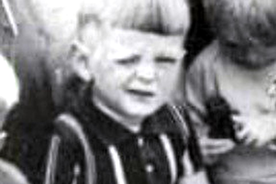Colm Begley at the orphanage