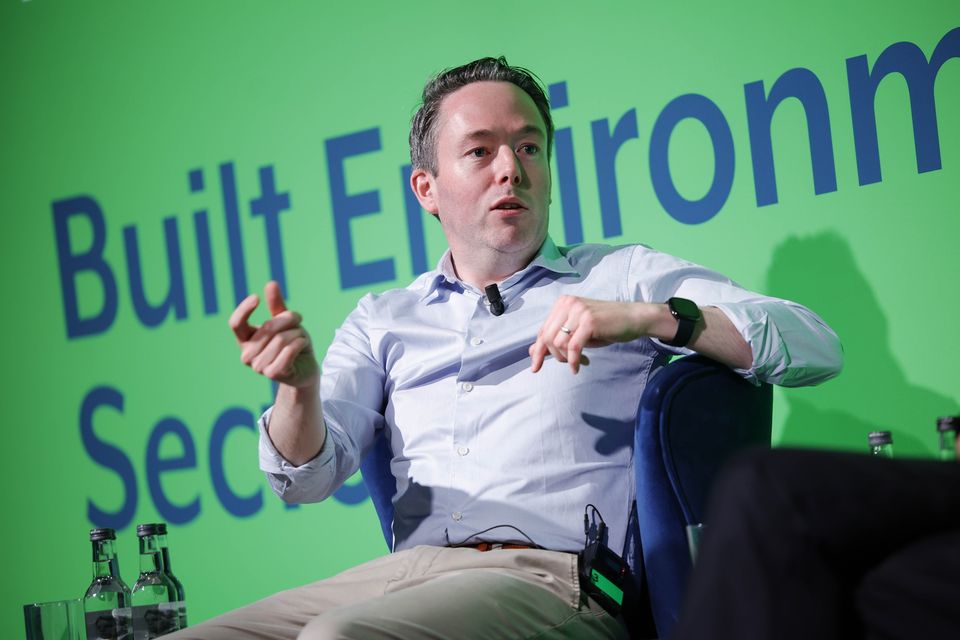 Report author Ronan Lyons said the need for new rental properties remained. Photo: Conor McCabe