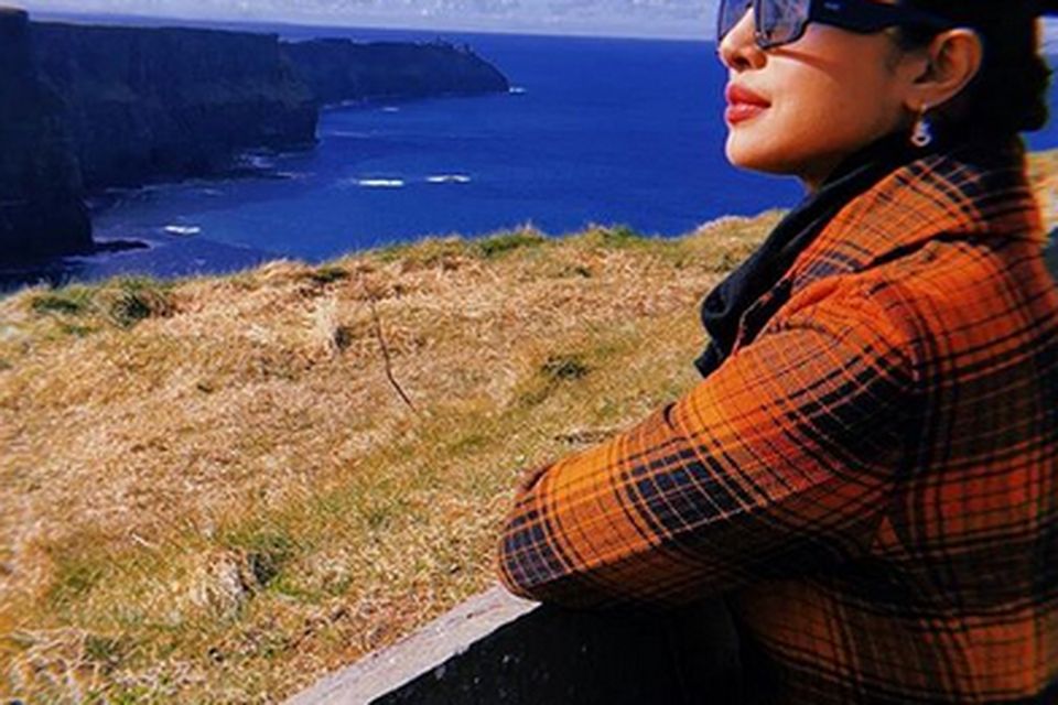 Priyanka Chopra in Ireland. Picture: Instagram