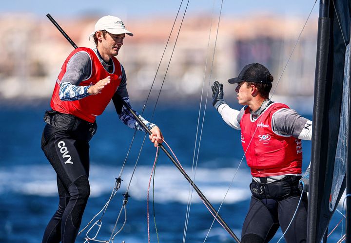 Double silver for Ireland’s sailing team at French Olympic Week