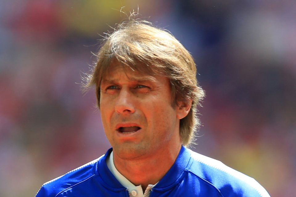 Chelsea head coach Antonio Conte was frustrated after Arsenal won the Community Shield at the expense of his side