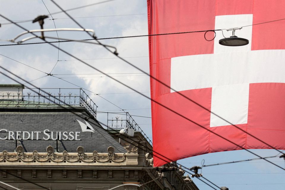 The forced sale of Credit Suisse to UBS over the weekend wiped out the holders of so-called additional tier one (AT1) capital. Photo: Reuters/Arnd Wiegmann/File Photo