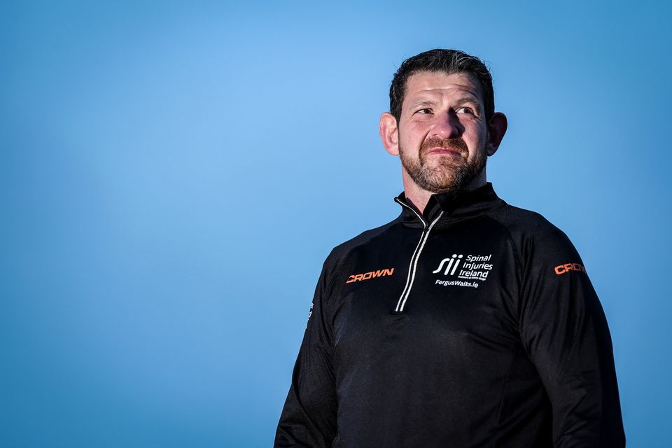 Former Rugby player Fergus Farrell will embark on a historic 4,500-kilometre walk across the United States to raise €1 million for Spinal Injuries Ireland. Photo: ©INPHO/Dan Sheridan