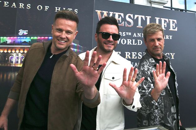 Kian Egan and Westlife Cast Their Hands at 3Arena Ahead of Record 82nd Show — image 2