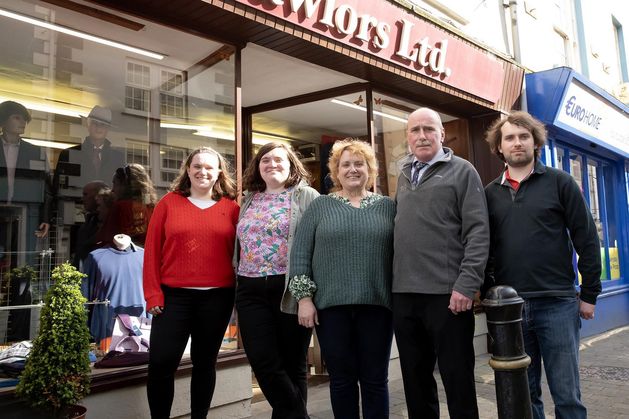 Opened since May 1, 1964, Lawlor’s menswear is a landmark business in the town of New Ross, on North Street.