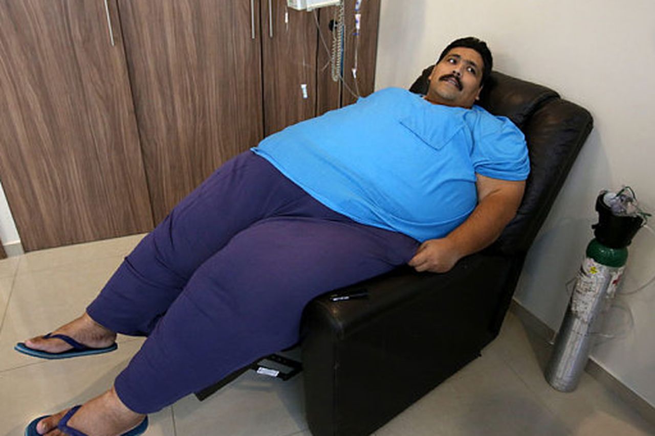 World’s heaviest man drank '14 energy drinks a day' in the week prior