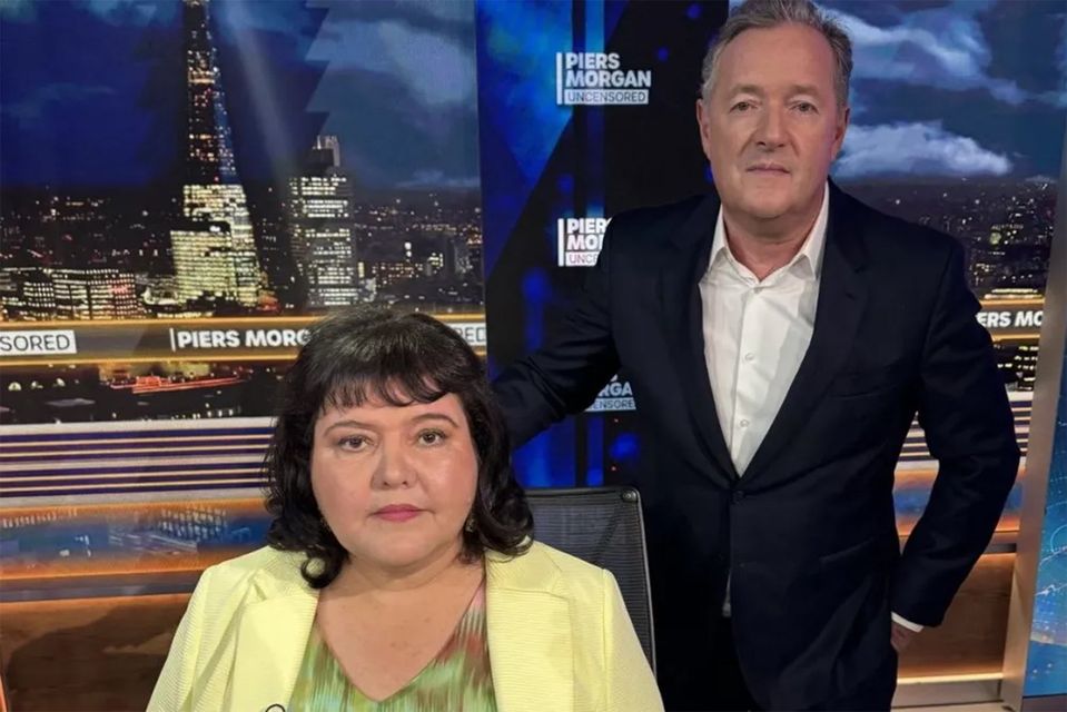 Piers Morgan interviews Fiona Harvey, reported to be the real-life Martha from Netflix show 'Baby Reindeer'